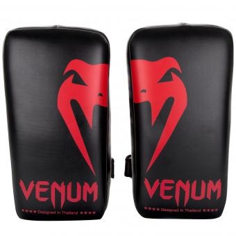 Пэды Venum Giant Kick Pads Black/Red (пара), фото 1