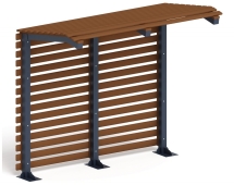 Пергола (без поликарбоната) Скромный уют-4