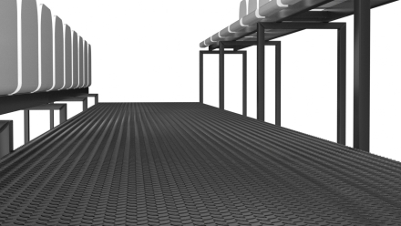 Трибуна разборная двухрядная на 24 места, фото 3