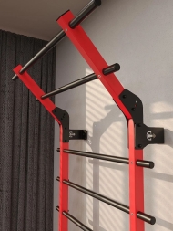 Профессиональная шведская стенка с турником Domsen Fitness Ds57 RED, фото 3 Профессиональная шведская стенка с турником Domsen Fitness Ds57 RED, фото 3