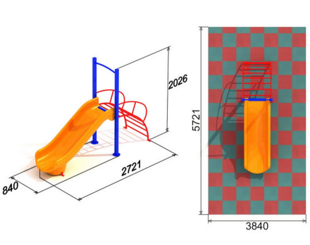 Горка детская 1.1, фото 2