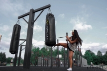 Стойка боксерская (с 1 мешком)