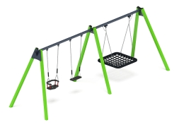 Качели М3 (зеленый) ИО 13.М.06.03.01.01-02, фото 4