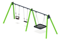 Качели М3 (зеленый) ИО 13.М.06.03.01.01-02, фото 1