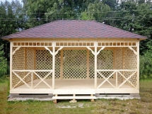 Прямоугольная беседка ЛЕТНИЙ САД Прямоугольная беседка ЛЕТНИЙ САД