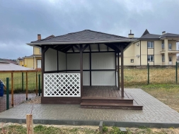 Квадратная беседка ВЕСНА, фото 4