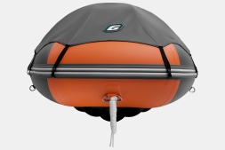GLADIATOR E 350 PRO AIR Оранжево-темносерый моторная лодка ПВХ, фото 9