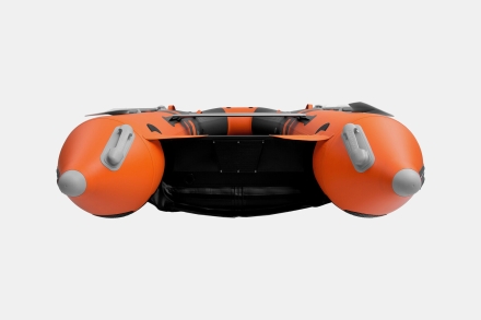 GLADIATOR E 350 PRO AIR Оранжево-темносерый моторная лодка ПВХ, фото 8