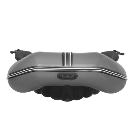Моторная лодка ПВХ Фрегат 390 Air F (НДНД) с фальшбортом Серый, фото 7