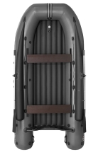Моторная лодка ПВХ Фрегат 390 Air F (НДНД) с фальшбортом Серый