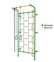 Спортивный комплекс Пионер С1Л зелёно/жёлтый