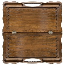 Нарды резные "Лев 3" с ручкой 60, Haleyan Нарды резные "Лев 3" с ручкой 60, Haleyan