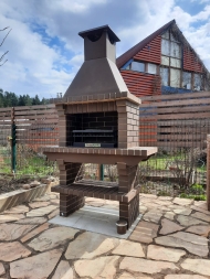 Печь Аристократ 702 Прямоугольный кирпич графитовый серый, фото 2