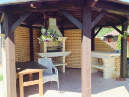 Печь Аристократ 702 Прямоугольный кирпич графитовый серый, фото 5