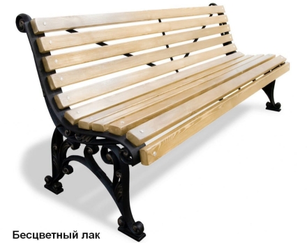 Скамейка уличная Удача, Сосна 1,8 м, фото 1