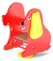 Качалка на пружине Собачка CКИ 028 для детской площадки