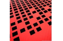 Тренировочный коврик (мат) для фитнеса нескользящий Reebok (красный) RAMT-12235RD 