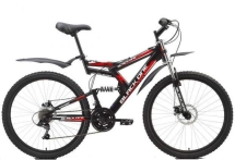 Велосипед Black One Hooligan Fs Disc черно-красный 19" Велосипед Black One Hooligan Fs Disc черно-красный 19"