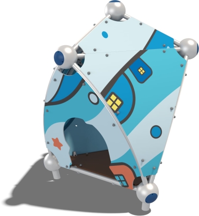 Детский домик Fairytale ДМ500.00.2 Пряничный домик для игровой площадки, фото 1