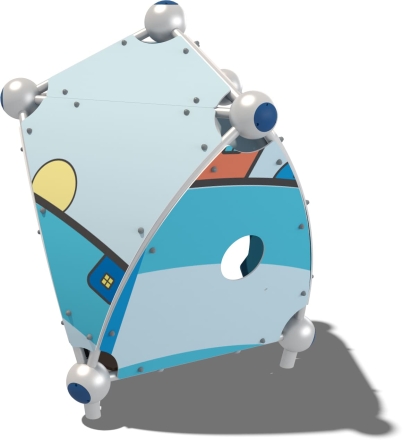 Детский домик Fairytale ДМ500.00.2 Пряничный домик для игровой площадки, фото 2