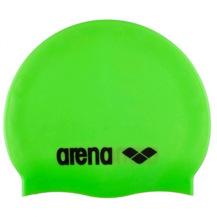 Шапочка для плав. &quot;ARENA Classic Silicone&quot;, арт.9166265, ЗЕЛЕНЫЙ, силикон, фото 1