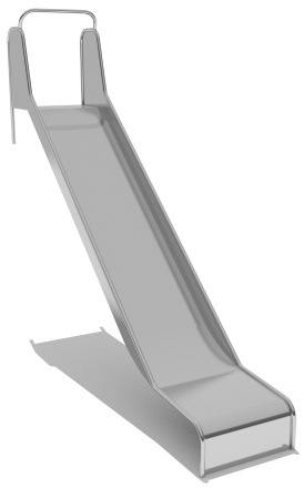 Горка из нержавеющей стали ГГН-500.3000.010 для детской площадки 1, фото 1