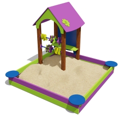 Песочный дворик 05018.21 для детской площадки, фото 1
