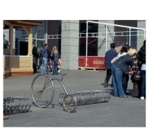 Велопарковка тематическая Бизнес ВП-18 Велопарковка тематическая Бизнес ВП-18