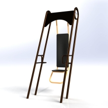 А-0107 Подтягивание уличный тренажер