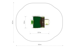 FUN-terra Детский игровой домик ЗЛ-34, фото 5