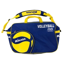 Сумка на 6 вол. мячей "MIKASA" арт. AC-BG260W-BL, нейлон, на молнии, сине-желтая Сумка на 6 вол. мячей "MIKASA" арт. AC-BG260W-BL, нейлон, на молнии, сине-желтая