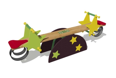 Качели-балансир Звездочка 04103 для детской площадки, фото 1