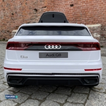Электромобиль Audi Q8 BBH-1187 белый