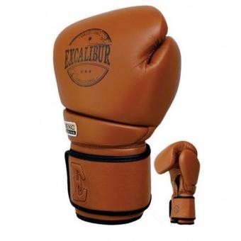 Перчатки боксерские Excalibur 8000-02 Brown PU, фото 1
