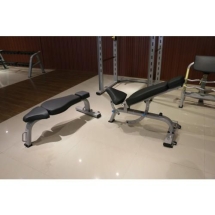 E-1037В Скамья для пресса регулируемая (Adjustable Decline Bench)