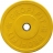 Диск для штанги каучуковый, желтый, PROFI-FIT D-51, 15 кг