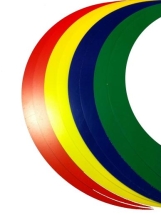 Футбольный обруч. 12 шт., 50 см.