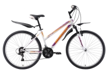 Велосипед Challenger Alpina Lux 26 бело-синий 14.5"