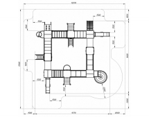 Детская игровая площадка Остров детства (Эко) H=1200 H=2000 ДИК 2.01.8.02-22