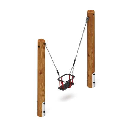 Качели (Лиственница темный) ИО 11.Р.04.01-Л.И1.01, фото 2