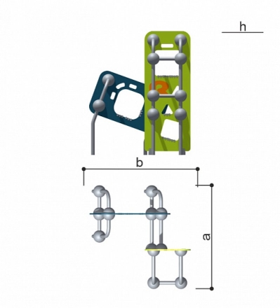 Детский спортивно-игровой комплекс Romana 057.15.00, фото 3