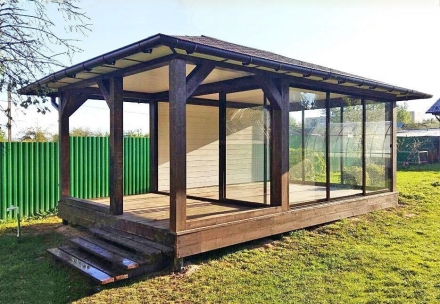 Застекленная беседка ПАЛЕРМО, фото 2