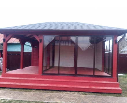 Застекленная беседка ПАЛЕРМО, фото 4