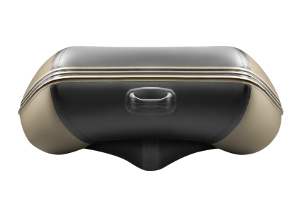 YACHTMAN-300 СК (Яхтман) хаки-черный (лодка ПВХ под мотор с усилением), фото 4