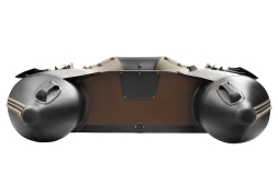 YACHTMAN-300 СК (Яхтман) хаки-черный (лодка ПВХ под мотор с усилением), фото 5