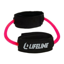 Амортизатор для ног с манжетами Lifeline Monster Walk, цвет: розовый Амортизатор для ног с манжетами Lifeline Monster Walk, цвет: розовый