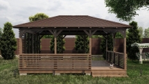 Прямоугольная беседка ТАМПЕРЕ Прямоугольная беседка ТАМПЕРЕ