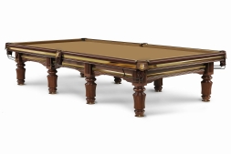 Бильярдный стол - Ливерпуль Голд 9 Футов, Русская пирамида, Сланец 40 мм, фото 1