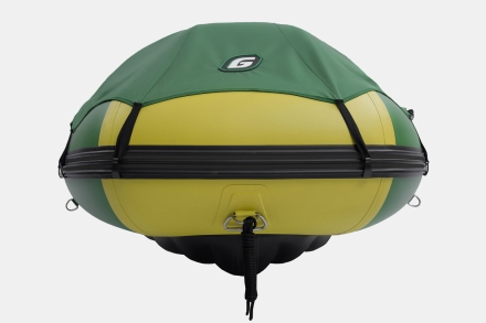GLADIATOR E 350 PRO AIR Зелено-оливковый моторная лодка ПВХ, фото 9