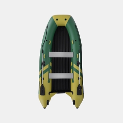 GLADIATOR E 350 PRO AIR Зелено-оливковый моторная лодка ПВХ, фото 5